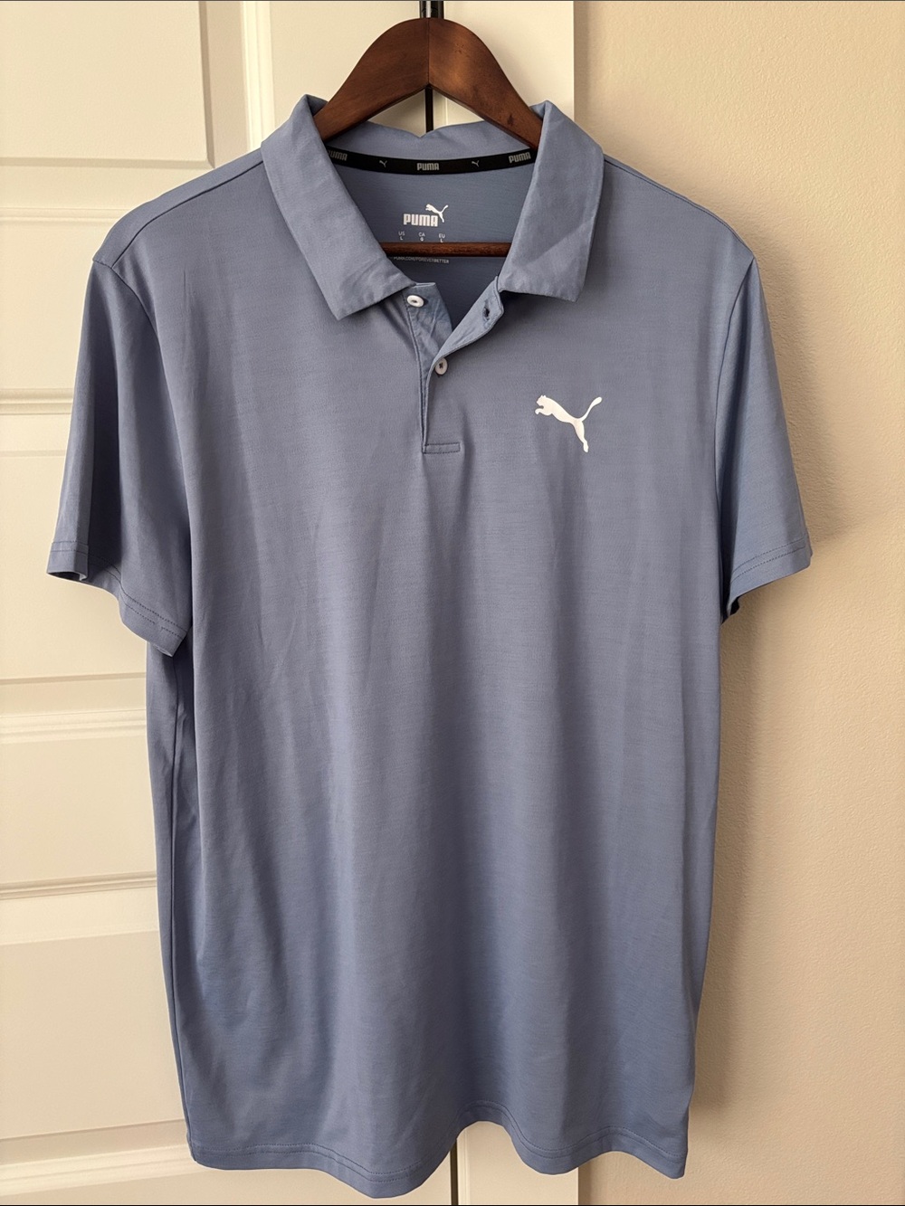 Puma Men’s Slate Blue Polo Shirt